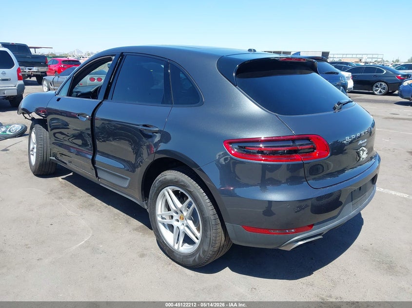 2017 Porsche Macan VIN WP1AA2A59HLB00954 IAAI salvage auction — FRONT END, Salvage (Oregon), sold $7,550 on 2026-08-11 (photo 3)