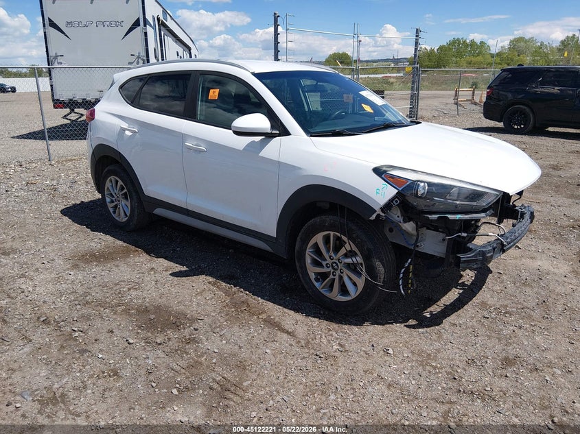 2018 Hyundai Tucson VIN KM8J33A40JU725912 IAAI salvage auction — FRONT END, Salvage (Montana), sold $2,050 on 2026-07-15 (photo 1)