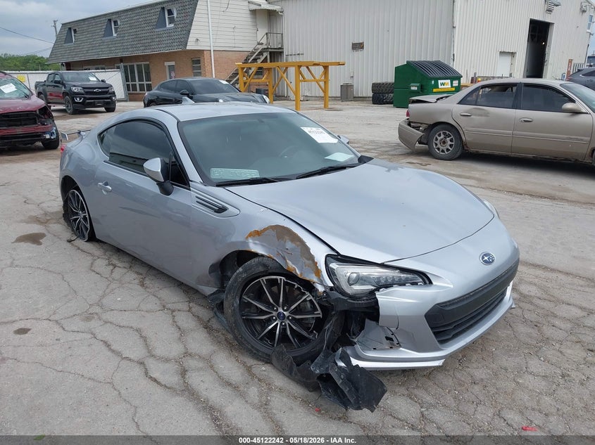 2017 Subaru Brz VIN JF1ZCAC14H8604582 IAAI salvage auction — RIGHT FRONT, Salvage (Illinois), sold $3,750 on 2026-07-28 (photo 1)