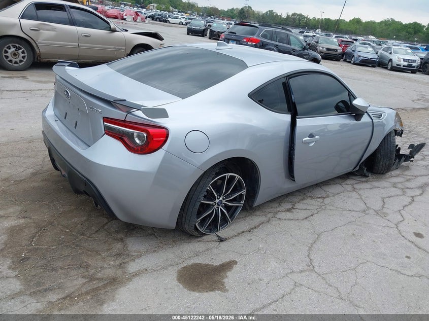 2017 Subaru Brz VIN JF1ZCAC14H8604582 IAAI salvage auction — RIGHT FRONT, Salvage (Illinois), sold $3,750 on 2026-07-28 (photo 4)