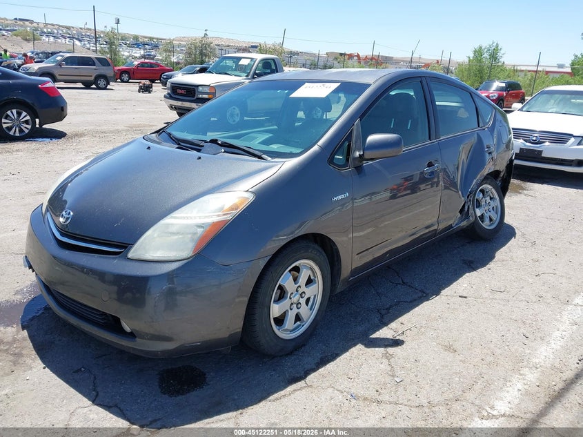 2009 Toyota Prius VIN JTDKB20U593491193 IAAI salvage auction — LEFT REAR, Salvage (New Mexico), sold $225 on 2026-07-06 (photo 2)