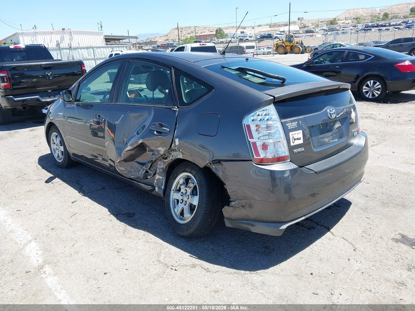 2009 Toyota Prius VIN JTDKB20U593491193 IAAI salvage auction — LEFT REAR, Salvage (New Mexico), sold $225 on 2026-07-06 (photo 3)