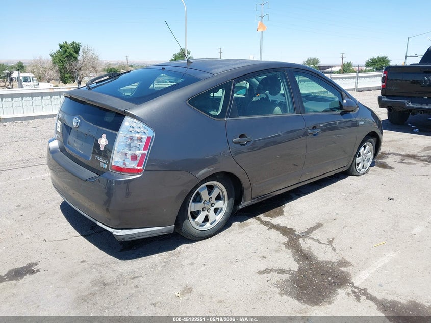 2009 Toyota Prius VIN JTDKB20U593491193 IAAI salvage auction — LEFT REAR, Salvage (New Mexico), sold $225 on 2026-07-06 (photo 4)