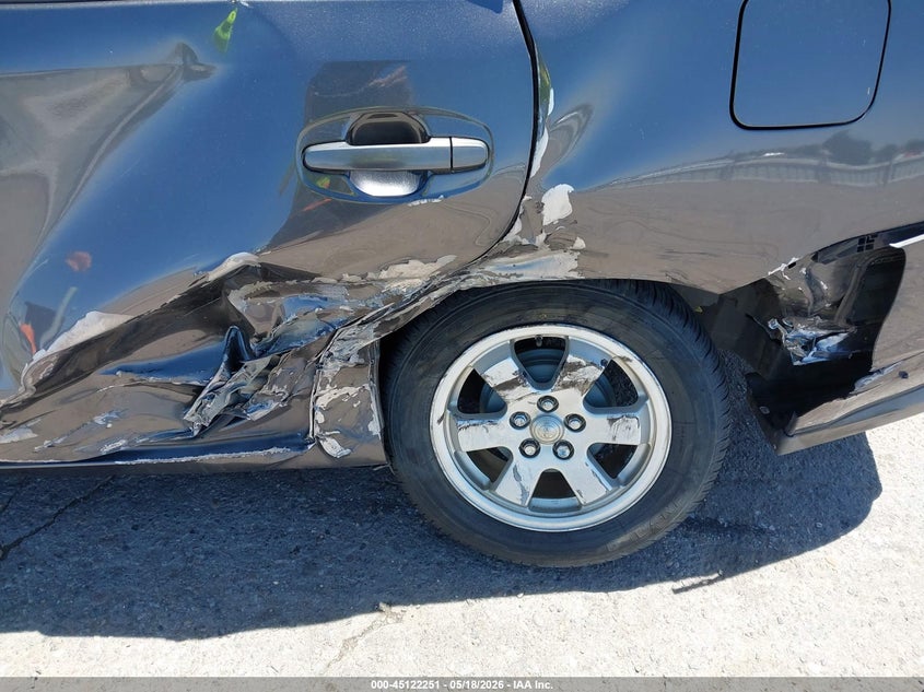 2009 Toyota Prius VIN JTDKB20U593491193 IAAI salvage auction — LEFT REAR, Salvage (New Mexico), sold $225 on 2026-07-06 (photo 6)
