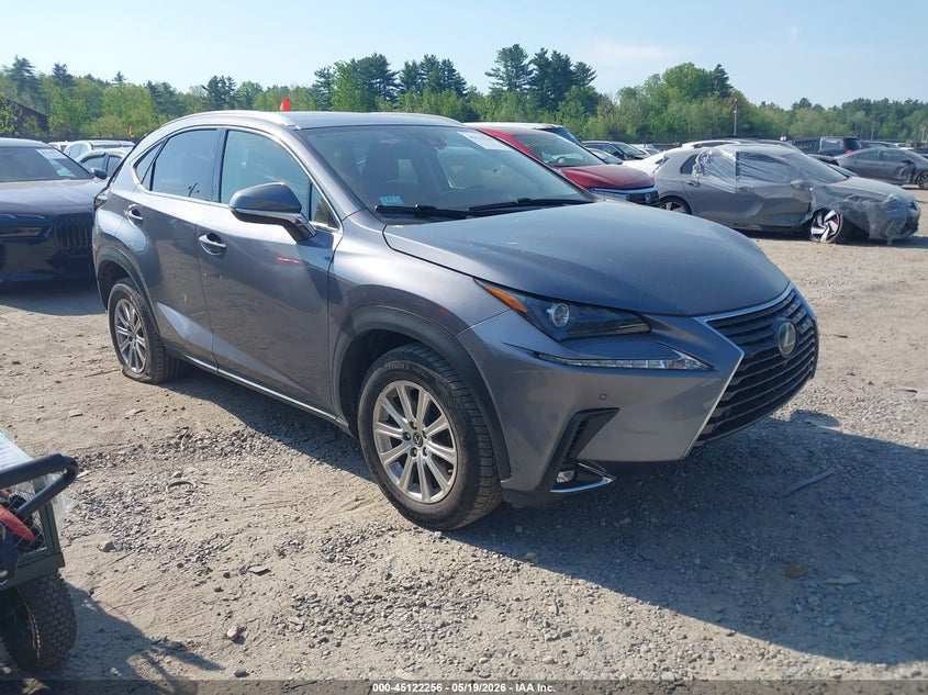 2020 Lexus Nx VIN JTJDARDZXL2232929 IAAI salvage auction — REAR END, Salvage (Massachusetts), sold $7,200 on 2026-07-24 (photo 1)