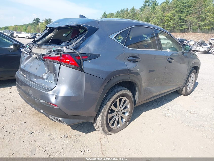 2020 Lexus Nx VIN JTJDARDZXL2232929 IAAI salvage auction — REAR END, Salvage (Massachusetts), sold $7,200 on 2026-07-24 (photo 4)