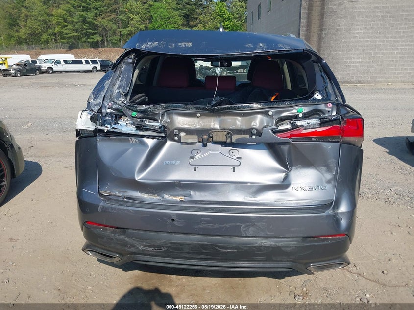 2020 Lexus Nx VIN JTJDARDZXL2232929 IAAI salvage auction — REAR END, Salvage (Massachusetts), sold $7,200 on 2026-07-24 (photo 6)