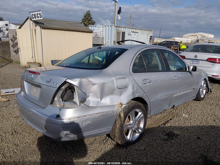 2006 Mercedes-benz E-class VIN WDBUF56J76A980695 IAAI salvage auction — LEFT FRONT, Salvage (Oregon), sold $350 on 2026-07-13 (photo 4)