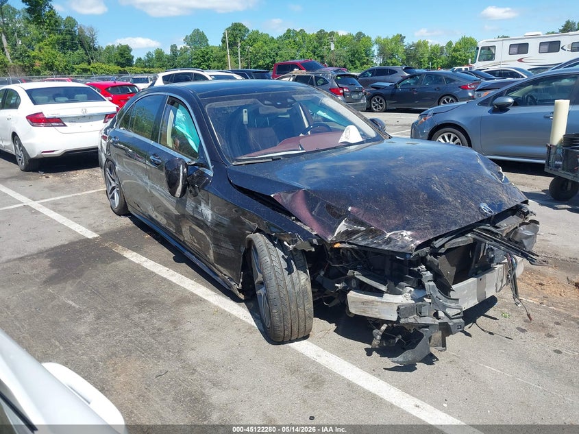 2018 Mercedes-benz S-klasse VIN WDDUG8DB1JA369264 IAAI salvage auction — RIGHT SIDE, Salvage (North Carolina), sold $7,000 on 2026-07-23 (photo 1)