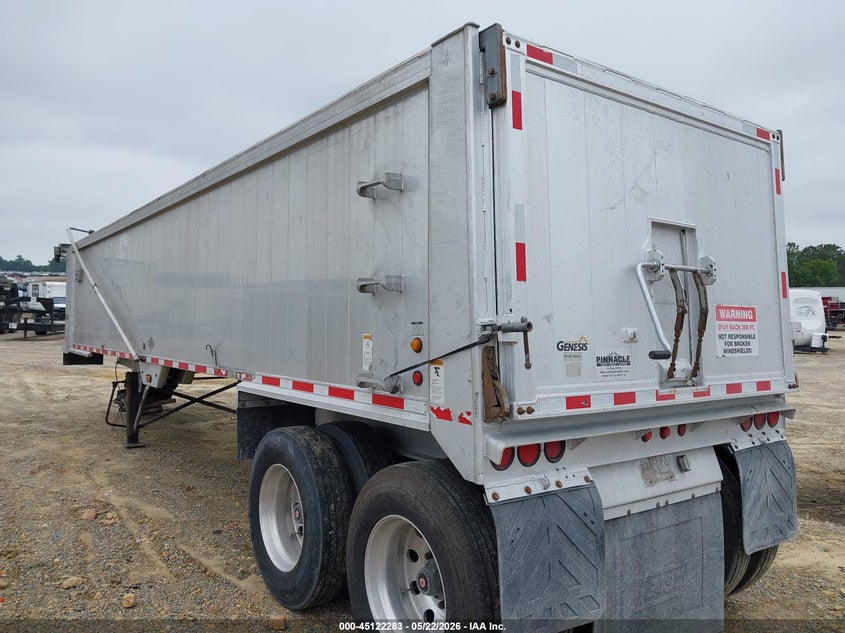 2014 East manufacturing Grain trailer VIN 1E1F9R287ER050617 IAAI salvage auction — ALL OVER, Salvage (North Carolina), sold $5,450 on 2026-08-07 (photo 3)