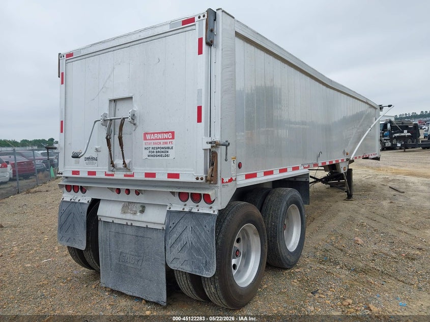 2014 East manufacturing Grain trailer VIN 1E1F9R287ER050617 IAAI salvage auction — ALL OVER, Salvage (North Carolina), sold $5,450 on 2026-08-07 (photo 4)