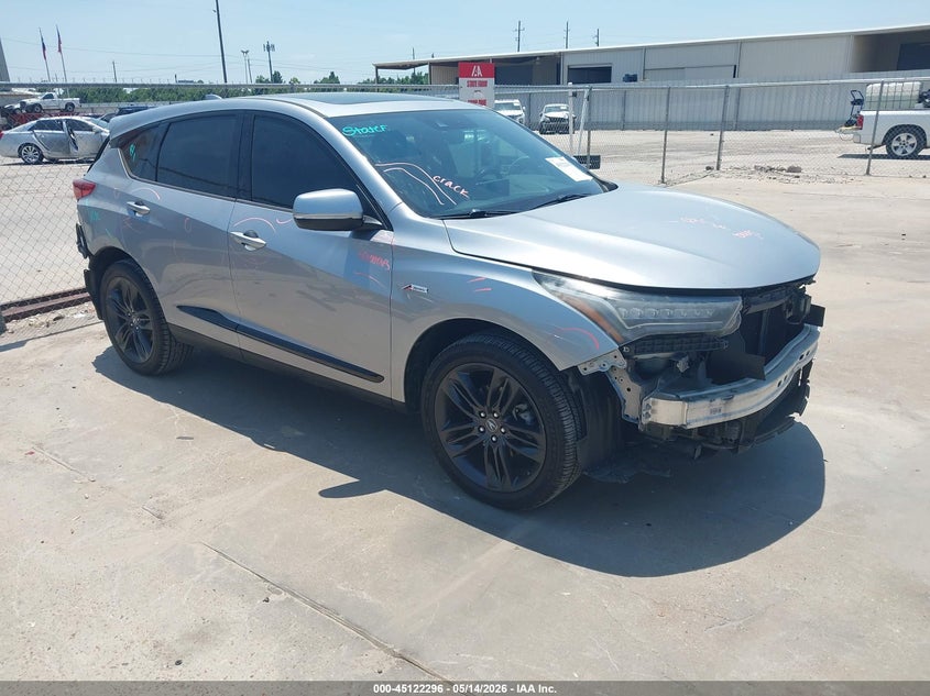 2020 Acura Rdx VIN 5J8TC1H63LL018984 IAAI salvage auction — REAR END, Original (Texas), sold $9,000 on 2026-07-23 (photo 1)