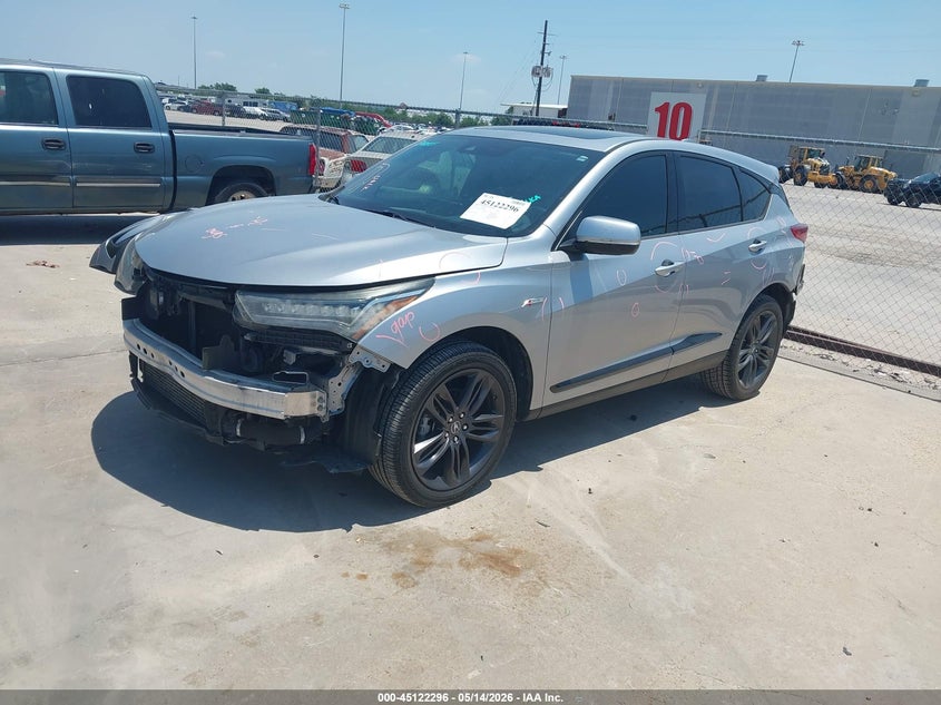 2020 Acura Rdx VIN 5J8TC1H63LL018984 IAAI salvage auction — REAR END, Original (Texas), sold $9,000 on 2026-07-23 (photo 2)