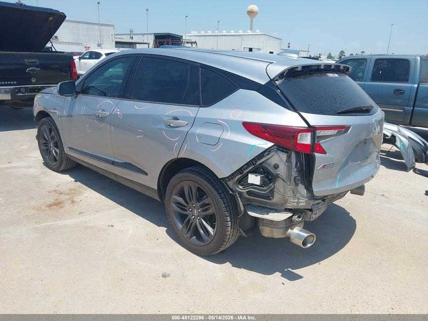 2020 Acura Rdx VIN 5J8TC1H63LL018984 IAAI salvage auction — REAR END, Original (Texas), sold $9,000 on 2026-07-23 (photo 3)