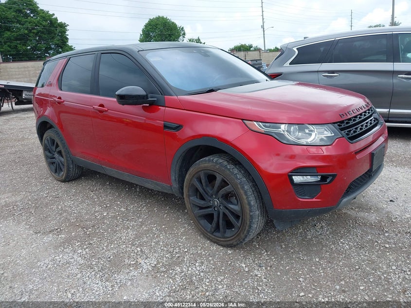 2017 Land rover Discovery sport VIN SALCR2BG0HH696101 IAAI salvage auction — HAIL, Clear (Missouri), sold $2,600 on 2026-07-27 (photo 1)