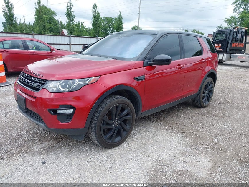 2017 Land rover Discovery sport VIN SALCR2BG0HH696101 IAAI salvage auction — HAIL, Clear (Missouri), sold $2,600 on 2026-07-27 (photo 2)