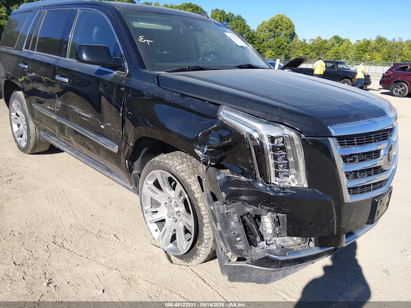 2015 Cadillac Escalade VIN 1GYS4CKJ4FR179520 IAAI salvage auction — RIGHT SIDE, Salvage Title, sold $6,200 on 2026-08-21 (photo 6)