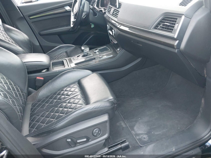 2018 Audi Sq5 VIN WA1A4AFY0J2037271 IAAI salvage auction — LEFT FRONT, Salvage (Pennsylvania), sold $50 on 2026-07-28 (photo 5)