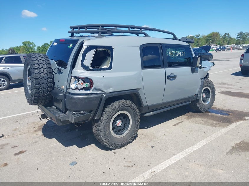 2013 Toyota Fj cruiser VIN JTEBU4BF2DK159582 IAAI salvage auction — FRONT END, Salvage Title, sold $5,200 on 2026-07-12 (photo 4)