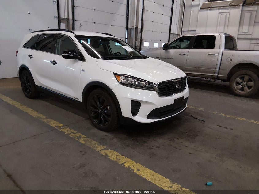 2019 Kia Sorento VIN 5XYPGDA56KG587247 IAAI salvage auction — LEFT REAR, Salvage (Oregon), sold $3,350 on 2026-07-09 (photo 1)