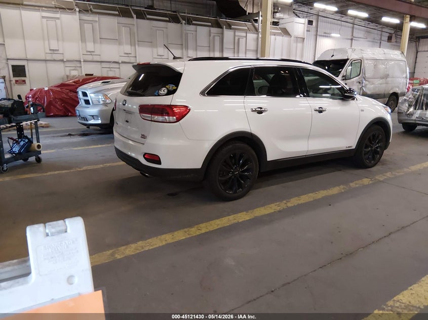 2019 Kia Sorento VIN 5XYPGDA56KG587247 IAAI salvage auction — LEFT REAR, Salvage (Oregon), sold $3,350 on 2026-07-09 (photo 4)