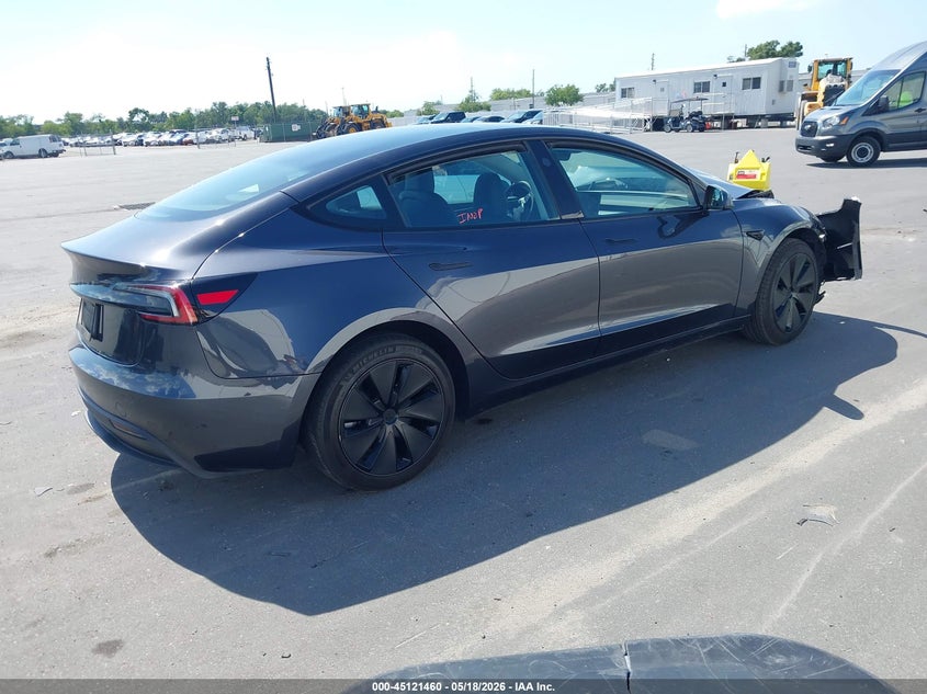 2024 Tesla Model 3 VIN 5YJ3E1EA1RF765691 IAAI salvage auction — FRONT END, Rebuildable (Florida), sold $9,500 on 2026-07-10 (photo 4)