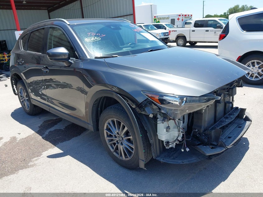 2020 Mazda Cx-5 VIN JM3KFBCM1L0835313 IAAI salvage auction — FRONT & REAR, Original (Texas), sold $5,700 on 2026-07-17 (photo 1)