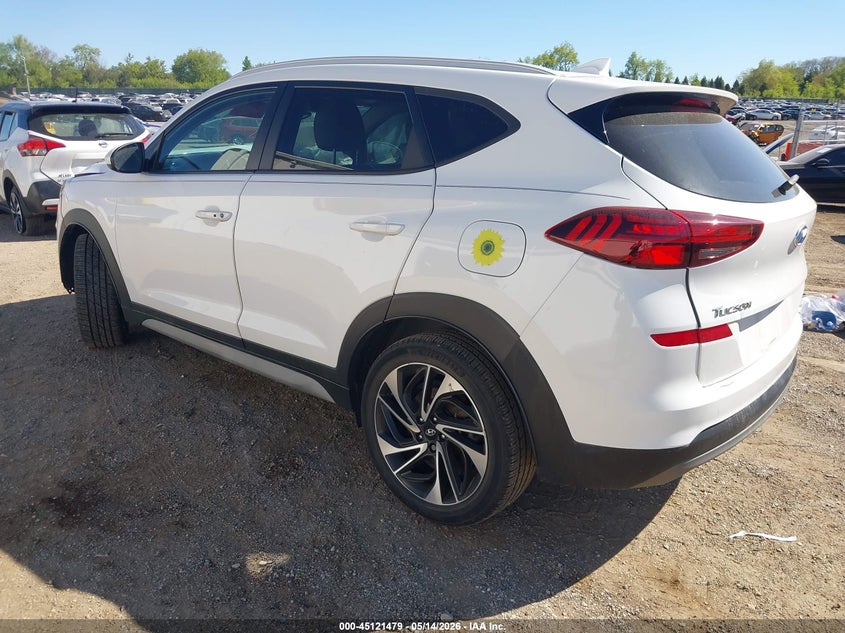 2019 Hyundai Tucson VIN KM8J3CALXKU037683 IAAI salvage auction — FRONT END, Salvage (Illinois), sold $3,150 on 2026-07-29 (photo 3)