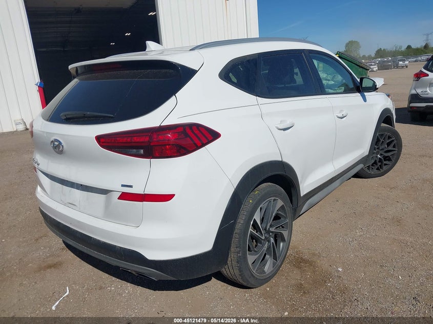 2019 Hyundai Tucson VIN KM8J3CALXKU037683 IAAI salvage auction — FRONT END, Salvage (Illinois), sold $3,150 on 2026-07-29 (photo 4)