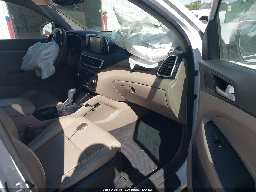 2019 Hyundai Tucson VIN KM8J3CALXKU037683 IAAI salvage auction — FRONT END, Salvage (Illinois), sold $3,150 on 2026-07-29 (photo 5)