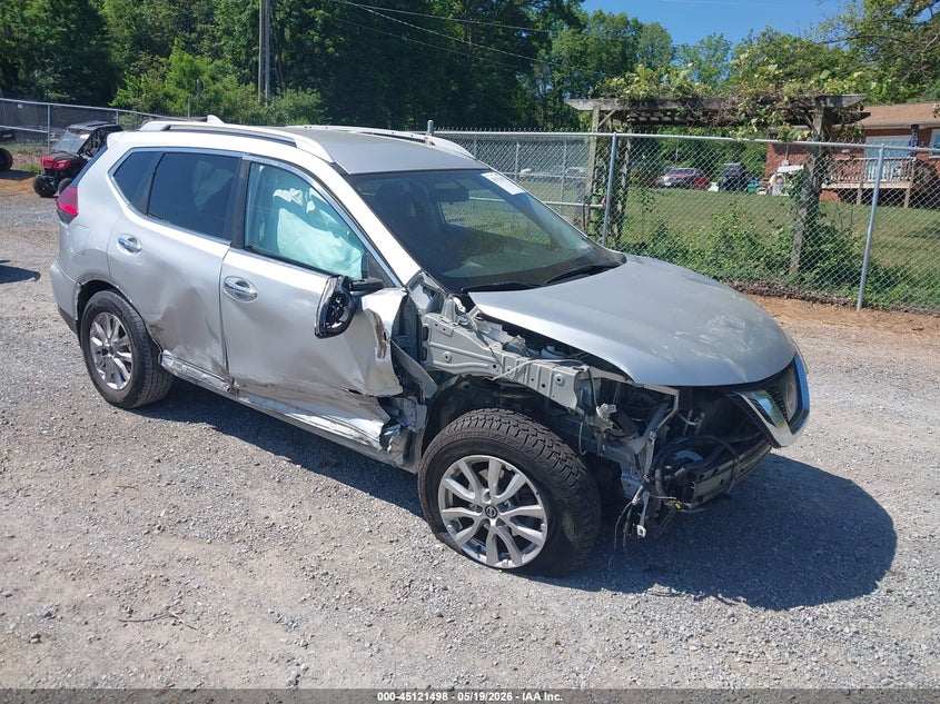 2017 Nissan Rogue VIN KNMAT2MV6HP611683 IAAI salvage auction — FRONT END, Salvage (Virginia), sold $975 on 2026-07-14 (photo 1)