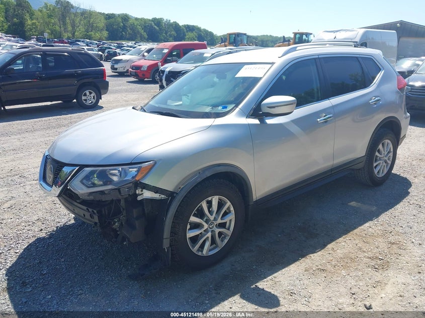 2017 Nissan Rogue VIN KNMAT2MV6HP611683 IAAI salvage auction — FRONT END, Salvage (Virginia), sold $975 on 2026-07-14 (photo 2)