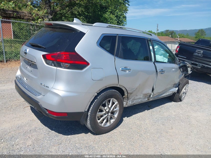 2017 Nissan Rogue VIN KNMAT2MV6HP611683 IAAI salvage auction — FRONT END, Salvage (Virginia), sold $975 on 2026-07-14 (photo 4)
