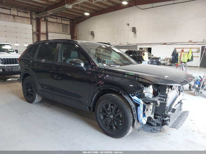 2026 Honda Cr-v VIN 7FARS6H82TE076554 IAAI salvage auction — FRONT & REAR, Mv-907A (New York), sold $14,300 on 2026-07-29 (photo 1)