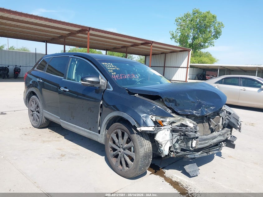2014 Mazda Cx-9 VIN JM3TB2DA9E0431330 IAAI salvage auction — FRONT END, Salvage (Texas), sold $450 on 2026-07-14 (photo 1)
