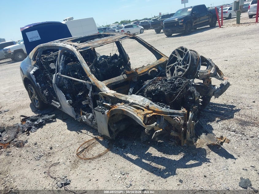 2023 Genesis G90 VIN KMTFB4SD7PU018284 IAAI salvage auction — FRONT END, Non-Repairable (Texas), sold $125 on 2026-07-27 (photo 1)