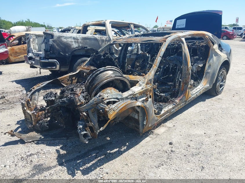 2023 Genesis G90 VIN KMTFB4SD7PU018284 IAAI salvage auction — FRONT END, Non-Repairable (Texas), sold $125 on 2026-07-27 (photo 2)
