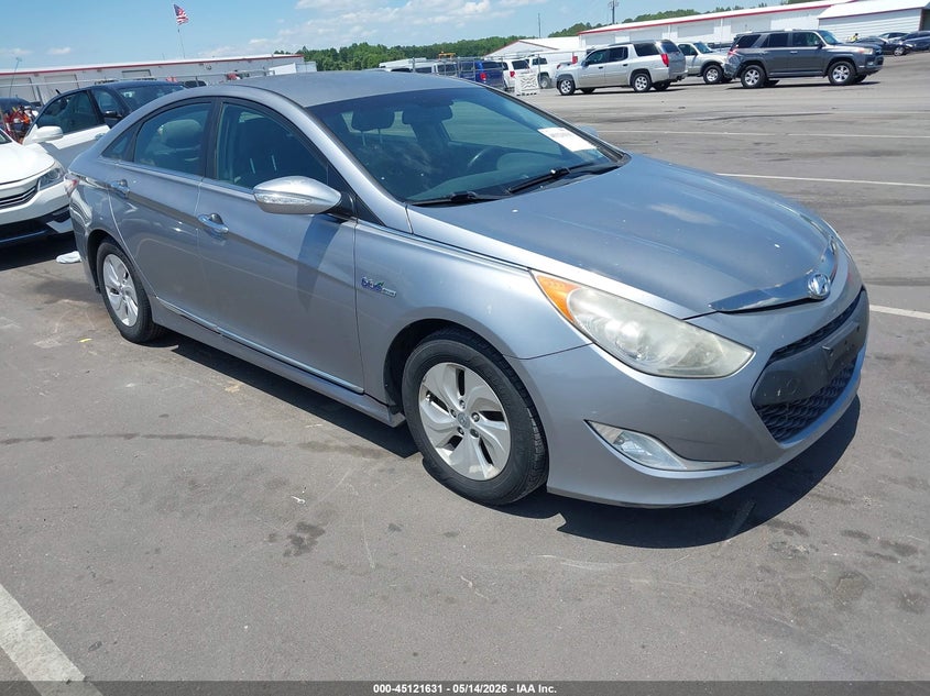 2014 Hyundai Sonata VIN KMHEC4A48EA117991 IAAI salvage auction — LEFT REAR, Salvage (North Carolina), sold $250 on 2026-07-22 (photo 1)