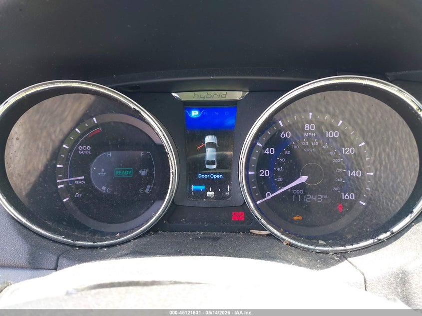 2014 Hyundai Sonata VIN KMHEC4A48EA117991 IAAI salvage auction — LEFT REAR, Salvage (North Carolina), sold $250 on 2026-07-22 (photo 7)