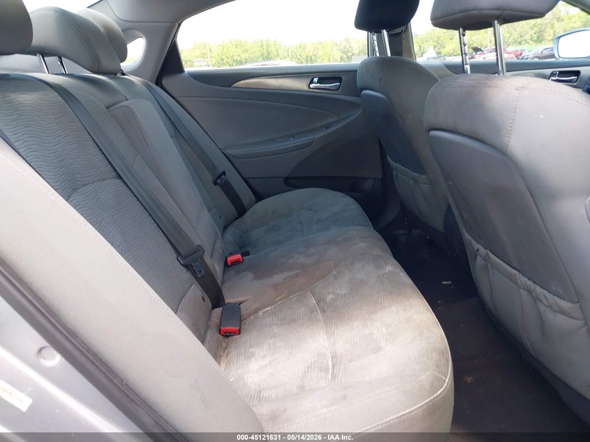 2014 Hyundai Sonata VIN KMHEC4A48EA117991 IAAI salvage auction — LEFT REAR, Salvage (North Carolina), sold $250 on 2026-07-22 (photo 8)