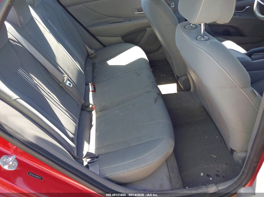 2021 Hyundai Elantra VIN 5NPLM4AG4MH045505 IAAI salvage auction — RIGHT FRONT, Salvage (Illinois), sold $3,250 on 2026-07-15 (photo 8)