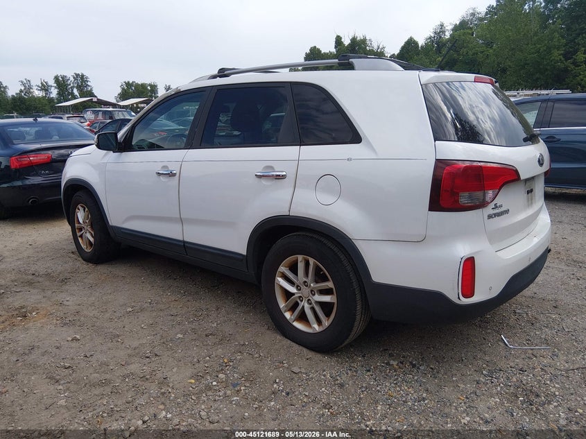2014 Kia Sorento VIN 5XYKT4A69EG476758 IAAI salvage auction — NORMAL WEAR, Clear-Dealer Only (Texas), sold $1,450 on 2026-07-09 (photo 3)