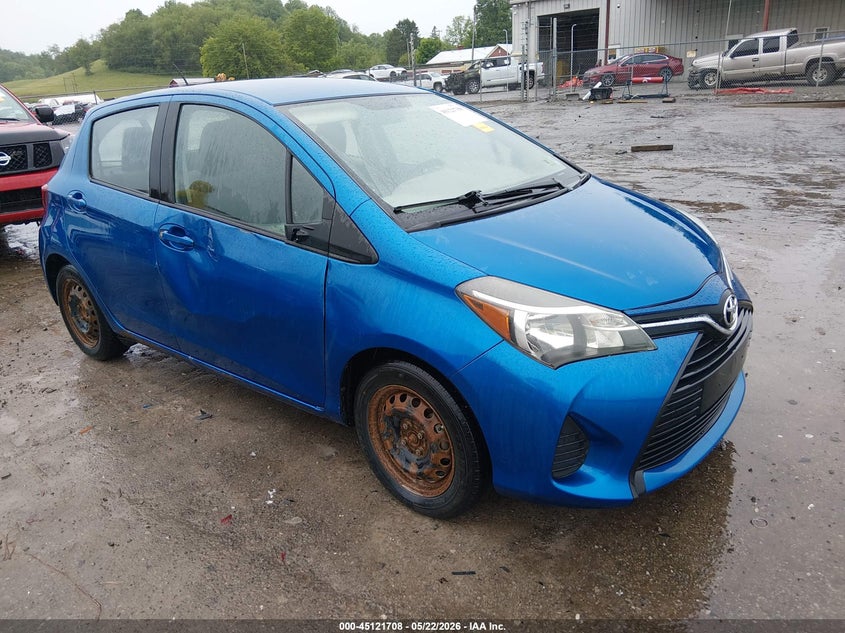 2015 Toyota Yaris VIN VNKKTUD34FA051507 IAAI salvage auction — RIGHT SIDE, Salvage (West Virginia), sold $2,950 on 2026-07-09 (photo 1)