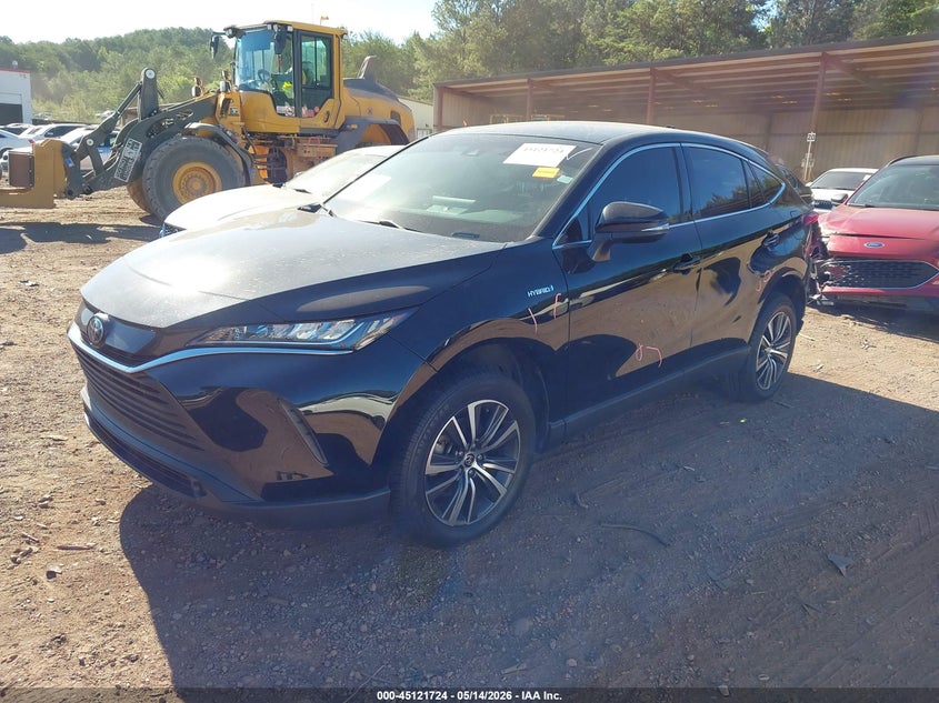 2021 Toyota Venza VIN JTEAAAAH8MJ052371 IAAI salvage auction — REAR END, Salvage Title, sold $10,100 on 2026-07-22 (photo 2)