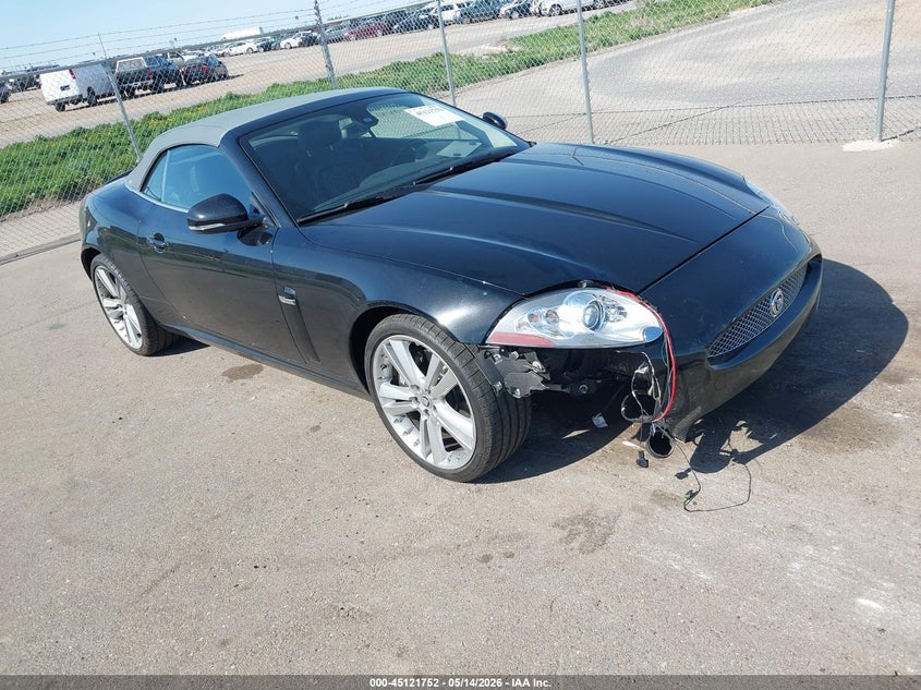 2010 Jaguar Xk series VIN SAJWA4GB7ALB32960 IAAI salvage auction — FRONT END, Salvage (Minnesota), sold $25 on 2026-08-02 (photo 1)