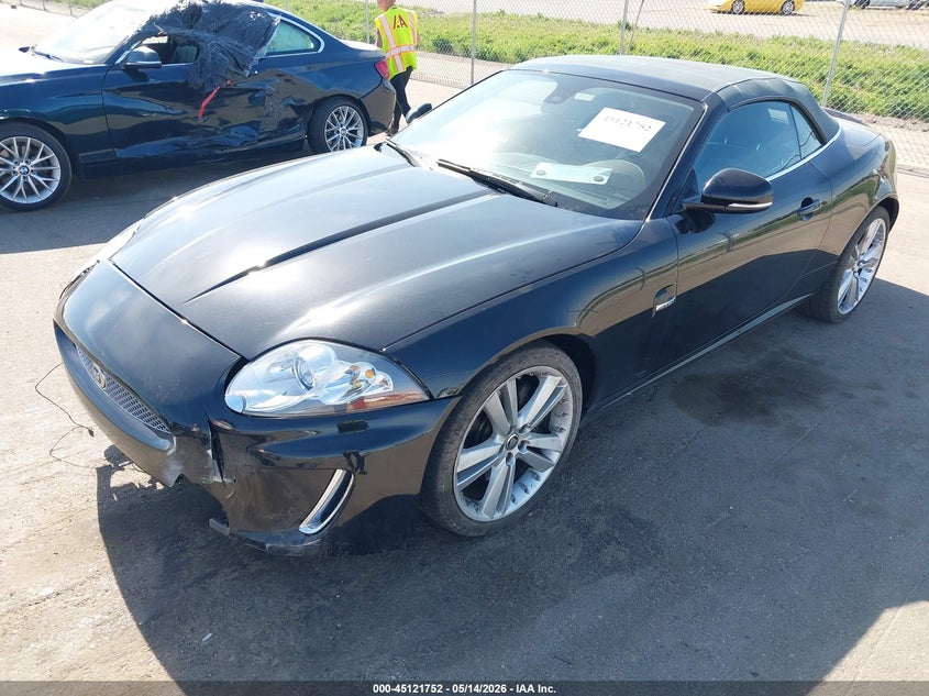 2010 Jaguar Xk series VIN SAJWA4GB7ALB32960 IAAI salvage auction — FRONT END, Salvage (Minnesota), sold $25 on 2026-08-02 (photo 2)