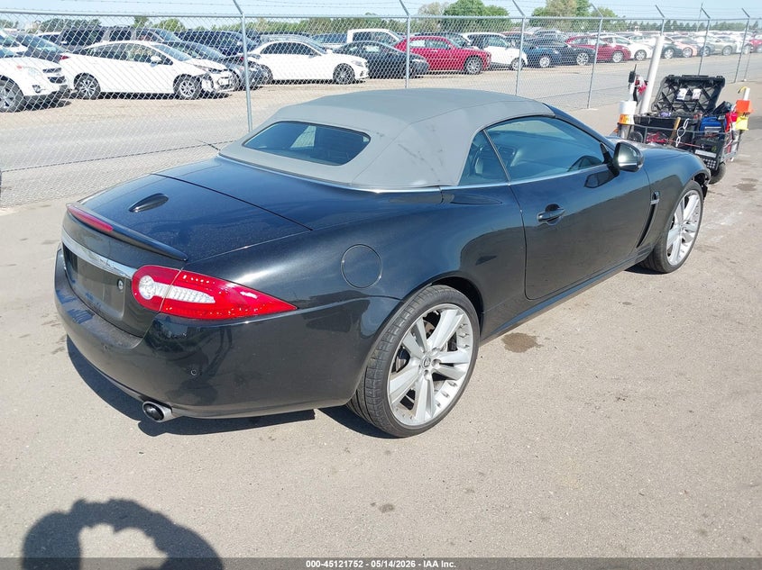 2010 Jaguar Xk series VIN SAJWA4GB7ALB32960 IAAI salvage auction — FRONT END, Salvage (Minnesota), sold $25 on 2026-08-02 (photo 4)