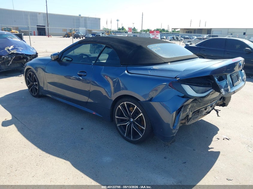 2021 BMW VIN WBA23AT02MCH17120 IAAI salvage auction — REAR END, Original (Texas), sold $6,850 on 2026-07-23 (photo 3)