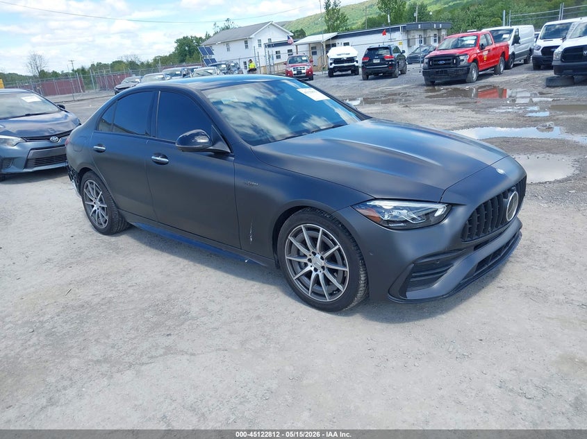2024 Mercedes-benz VIN W1KAF8HB4RR201728 IAAI salvage auction — LEFT REAR, Salvage (Pennsylvania), sold $32,050 on 2026-07-08 (photo 1)