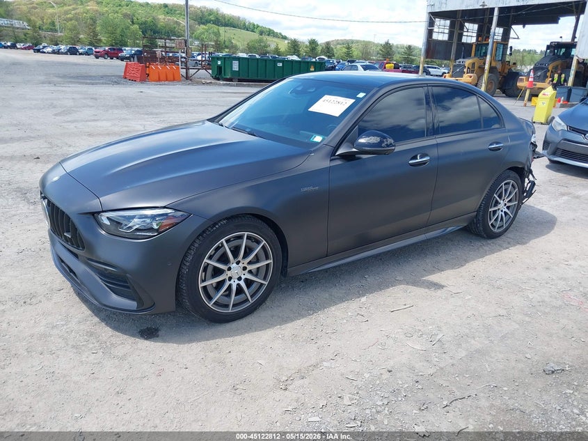 2024 Mercedes-benz VIN W1KAF8HB4RR201728 IAAI salvage auction — LEFT REAR, Salvage (Pennsylvania), sold $32,050 on 2026-07-08 (photo 2)